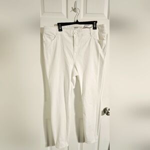 Plus Size Old Navy Rockstar Super Skinny High Rise White Jeans